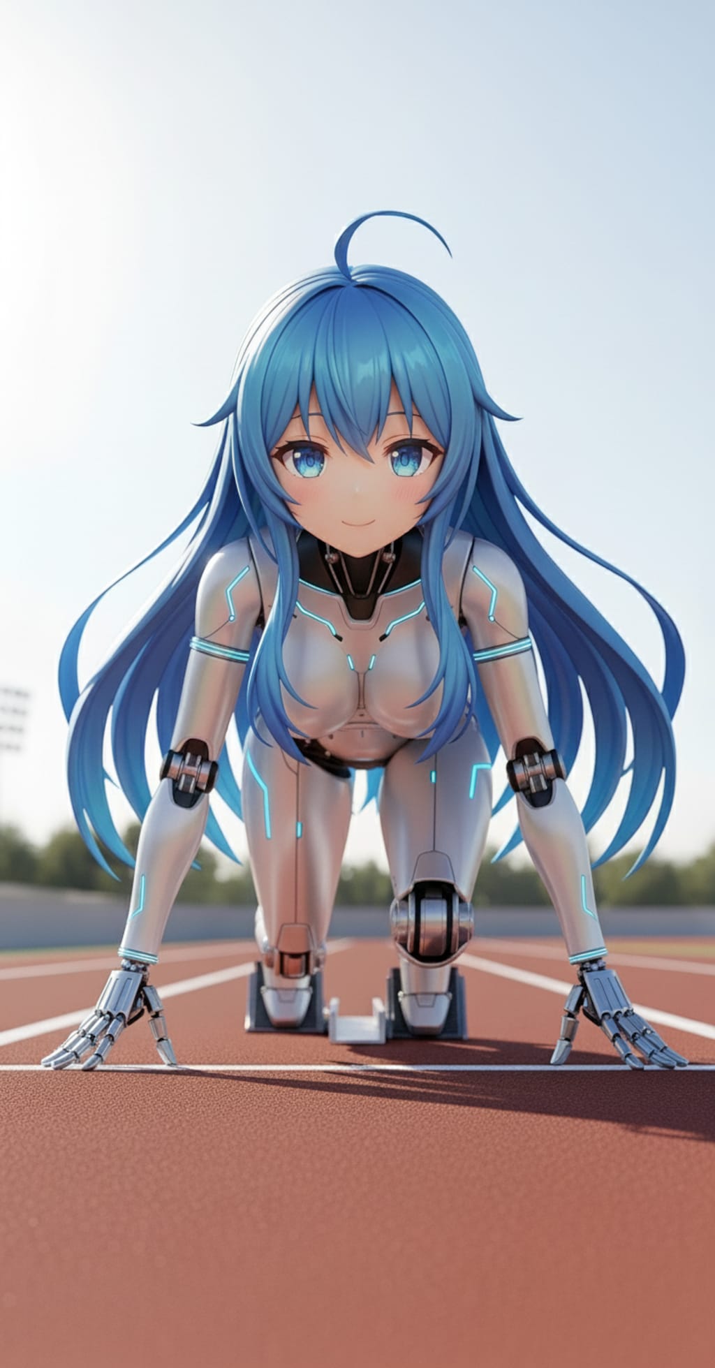 ロボットフィギュア陸上競技さん