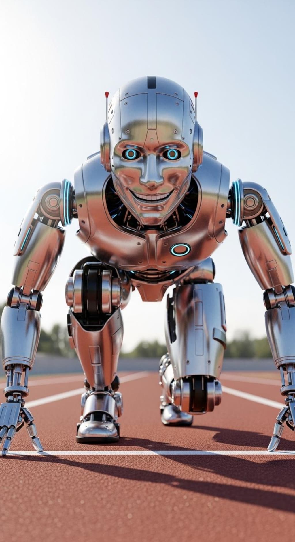 ロボットフィギュア陸上競技さん