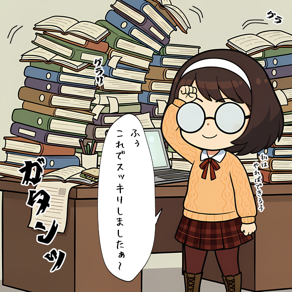 堕とし屋スピンオフ・ガンバレゆらりん！「整理整頓チャレンジ」