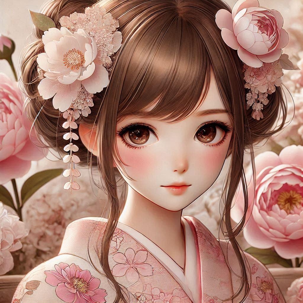 着物姿の女の子