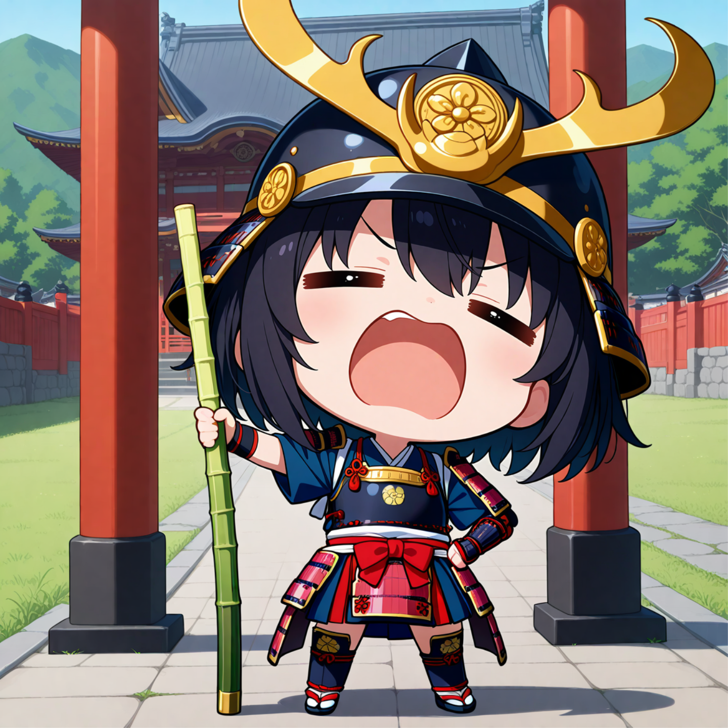 ここは通さん！