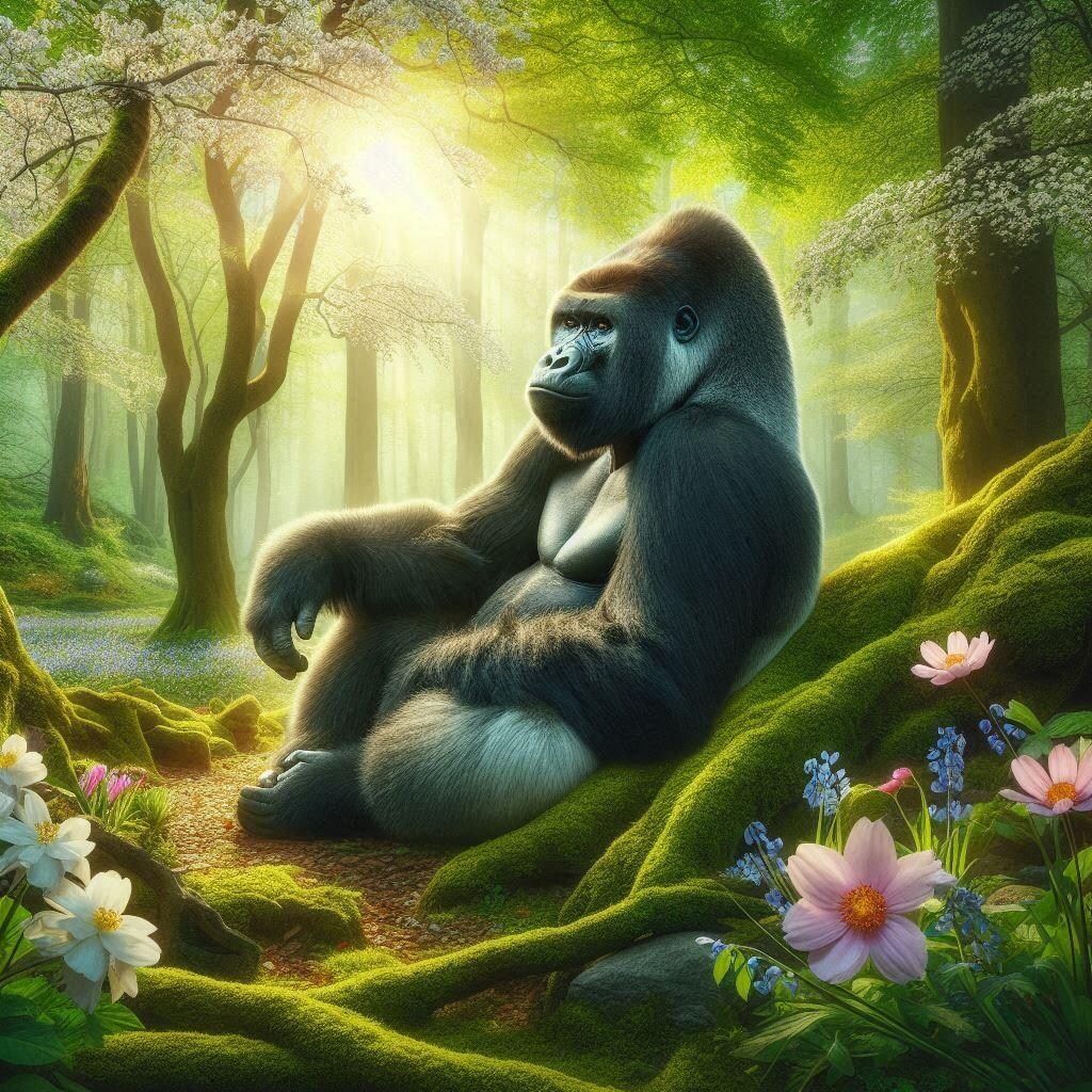 春と言えば？そう！ゴリラ！