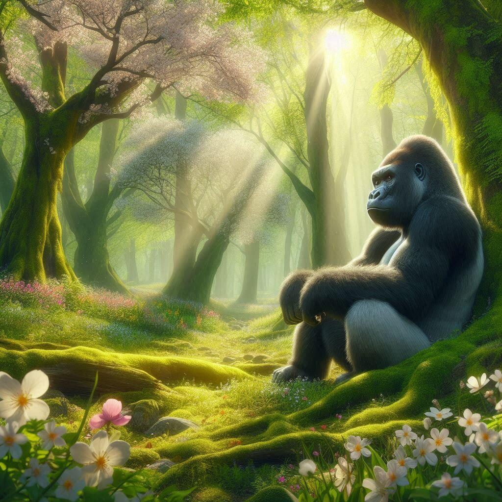 春と言えば？そう！ゴリラ！