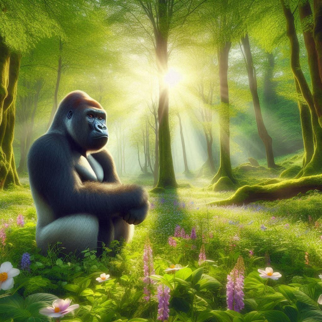 春と言えば？そう！ゴリラ！