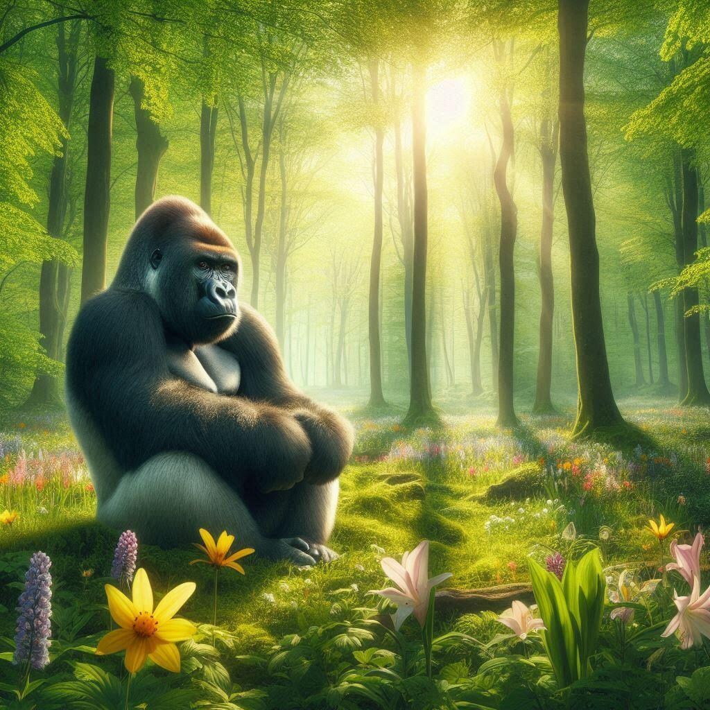 春と言えば？そう！ゴリラ！