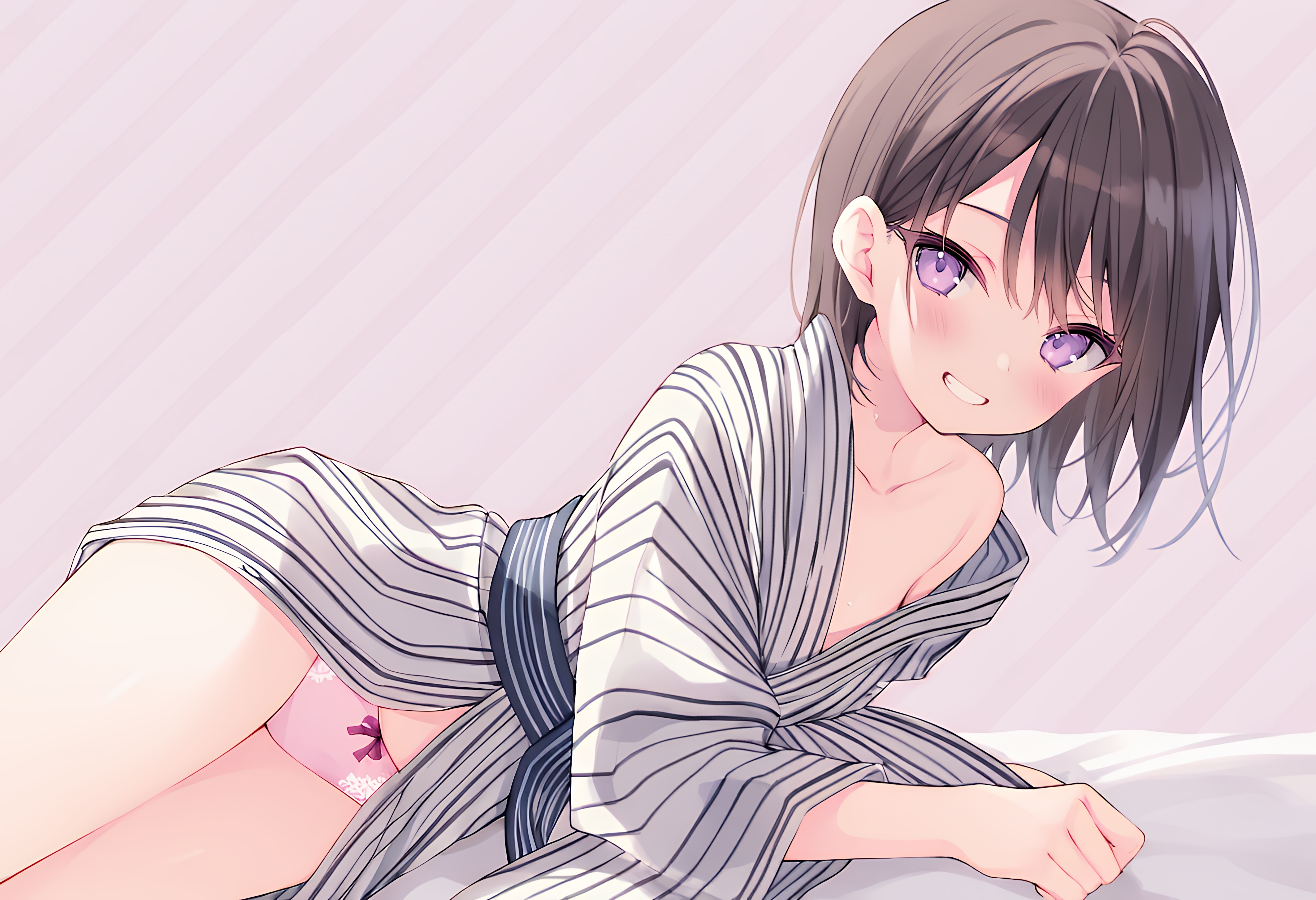 見え浴衣