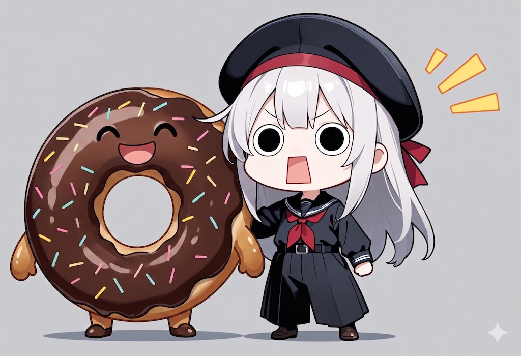 ドーナツさんとえらいこっちゃ嬢