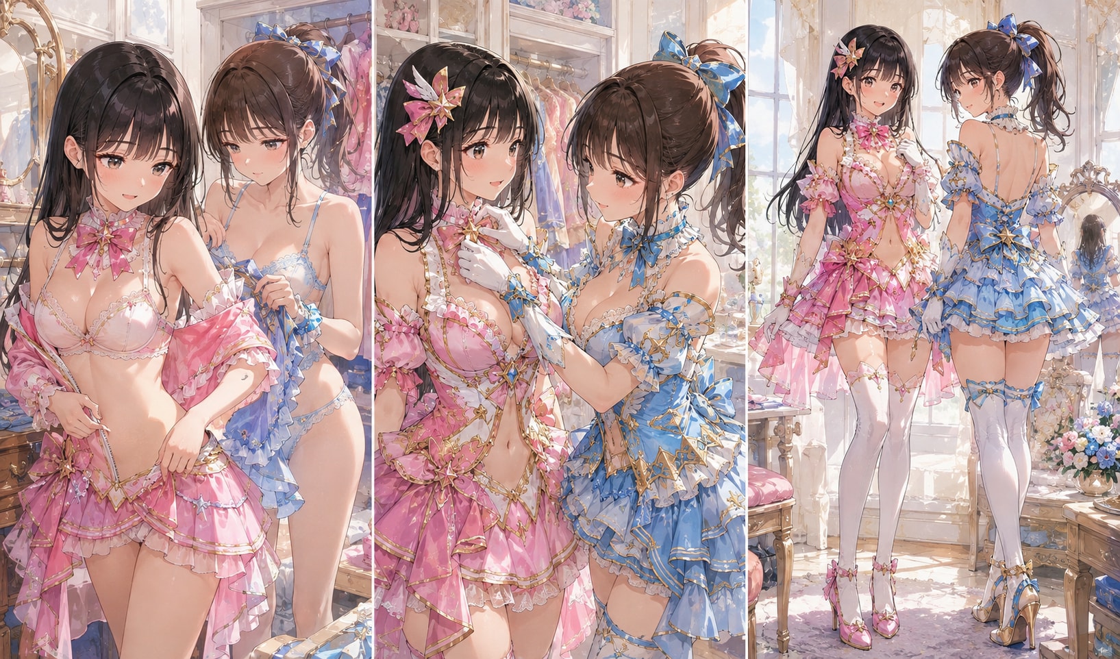 ﾁｬｯﾋﾟｰﾁｬﾚﾝｼﾞ楽屋のアイドル