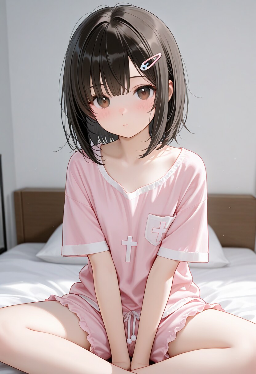 黒髪の美少女(344)