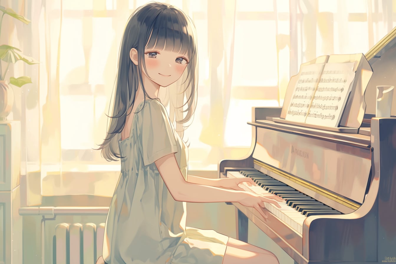 ピアノ少女🎹✨12