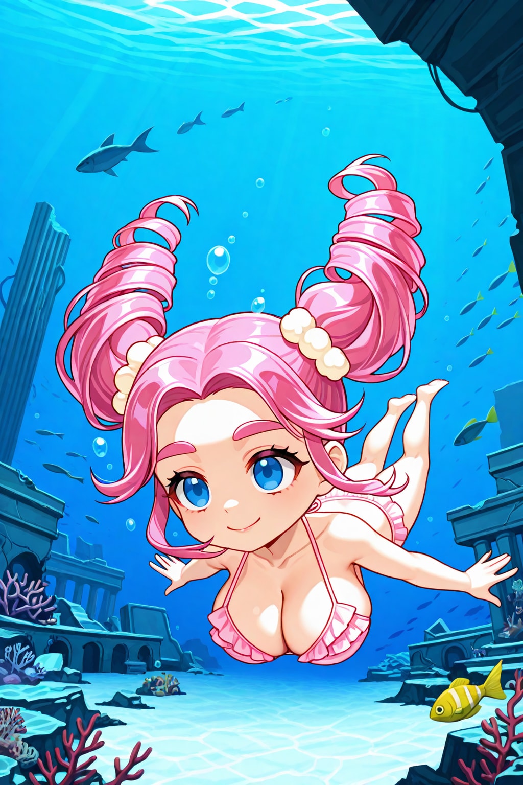 泳ぐめたん