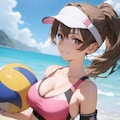 一緒にビーチバレーやろうよ！🏐 3枚目