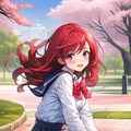 桜の新学期 2枚目