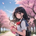 桜の新学期 4枚目