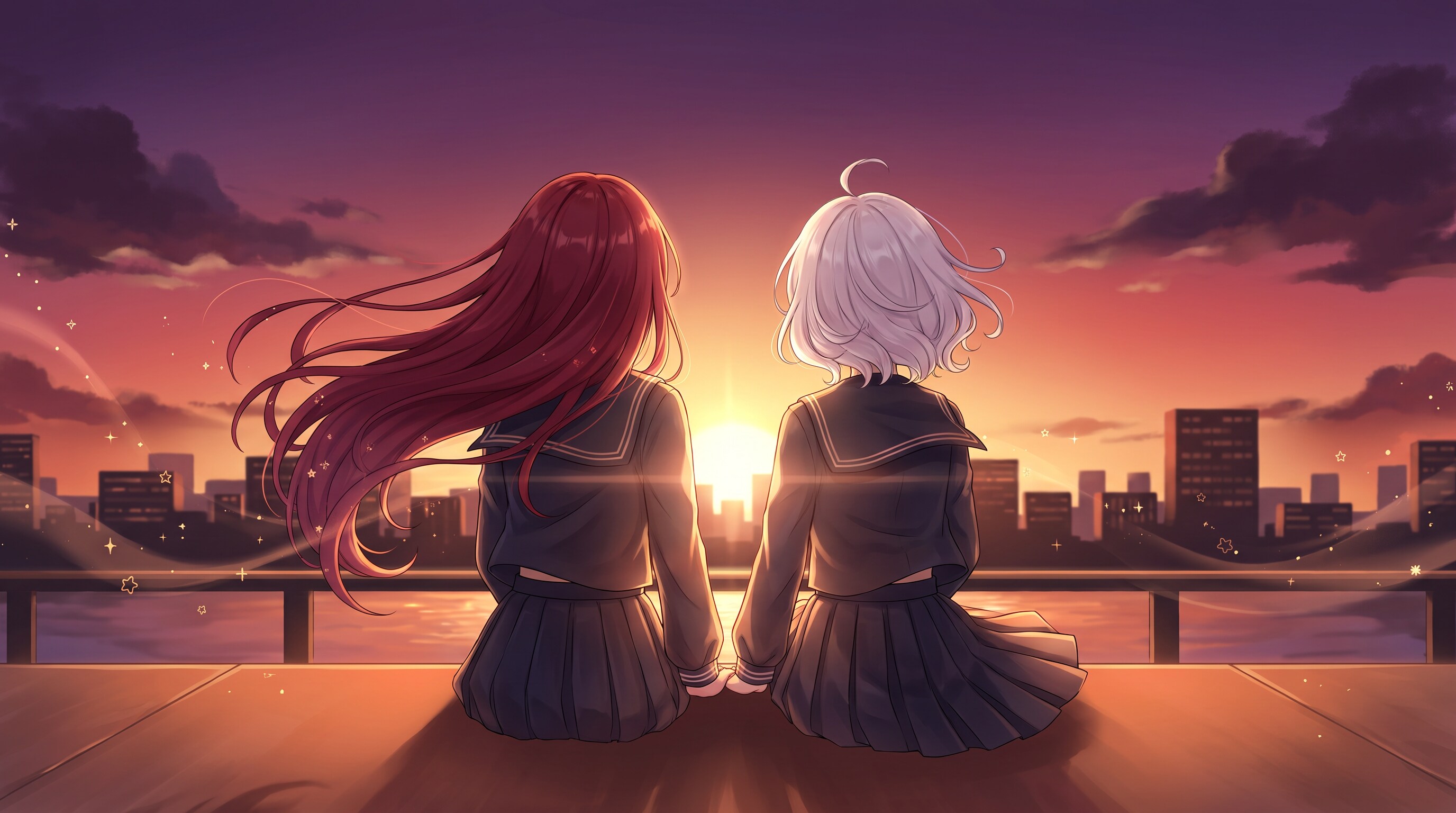 夕照双影蒼穹譚 | の人気AIイラスト・グラビア