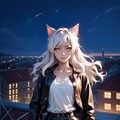 ベランダに猫娘が現れたっ 7枚目