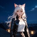ベランダに猫娘が現れたっ 8枚目