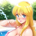 プールの麗子さん 2枚目