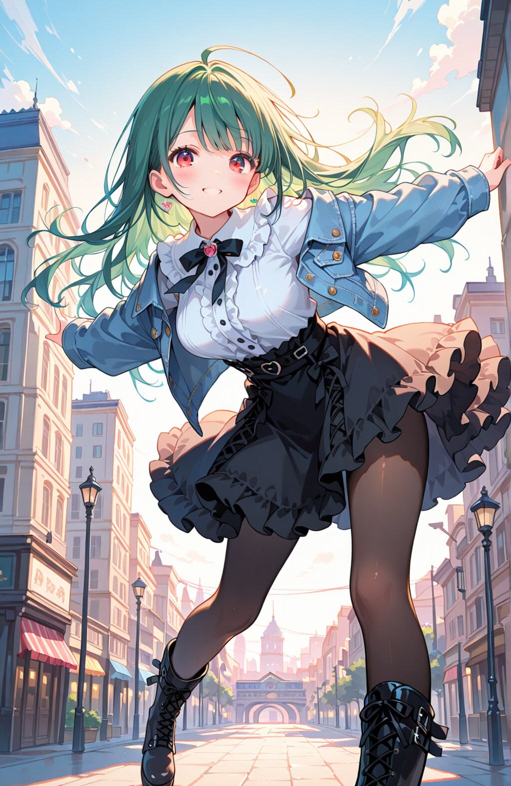 翡翠の織り手とケーキ