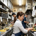 まるまる弁当屋の笑顔のおばさん 3枚目
