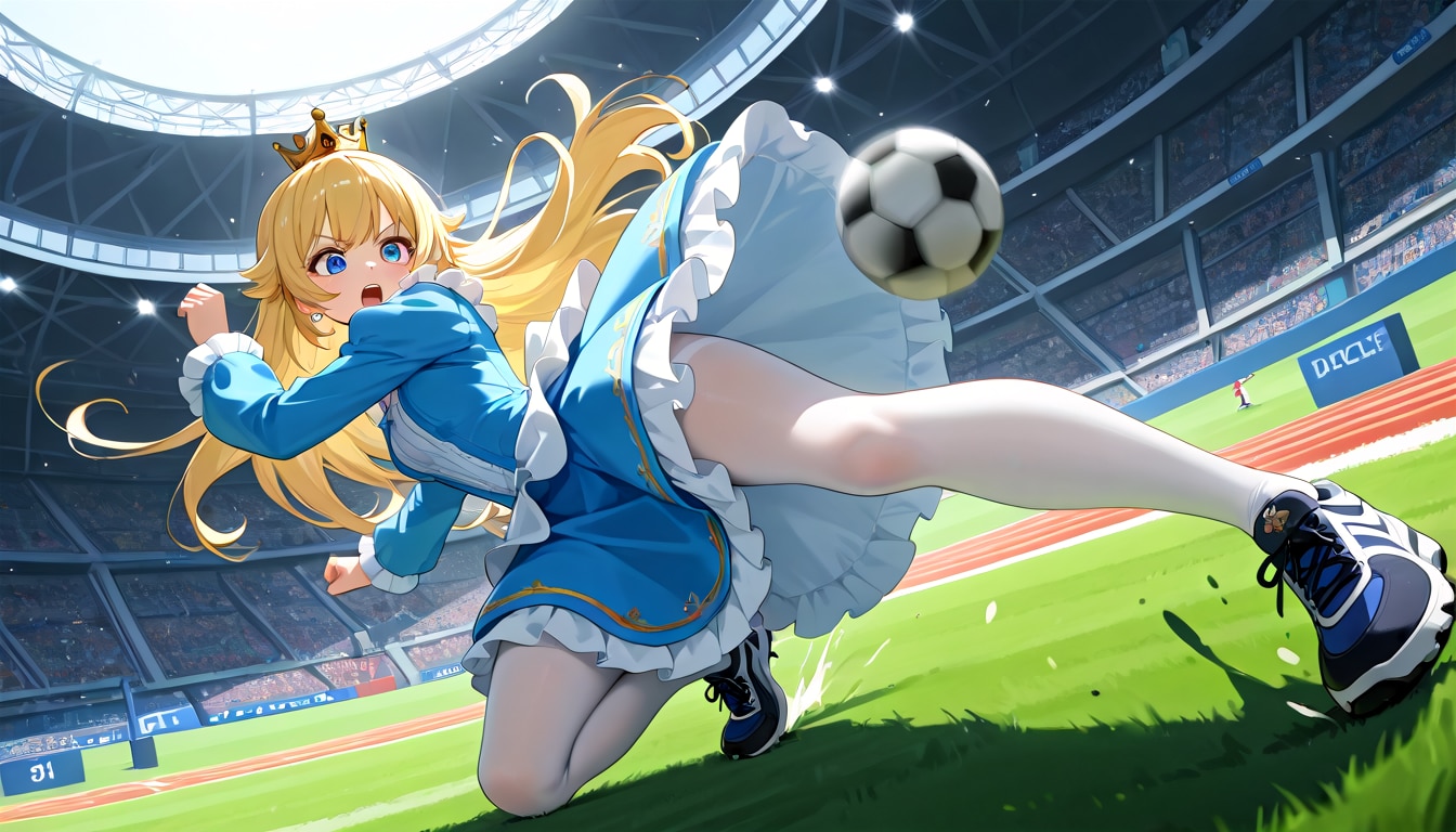 お姫様とサッカー