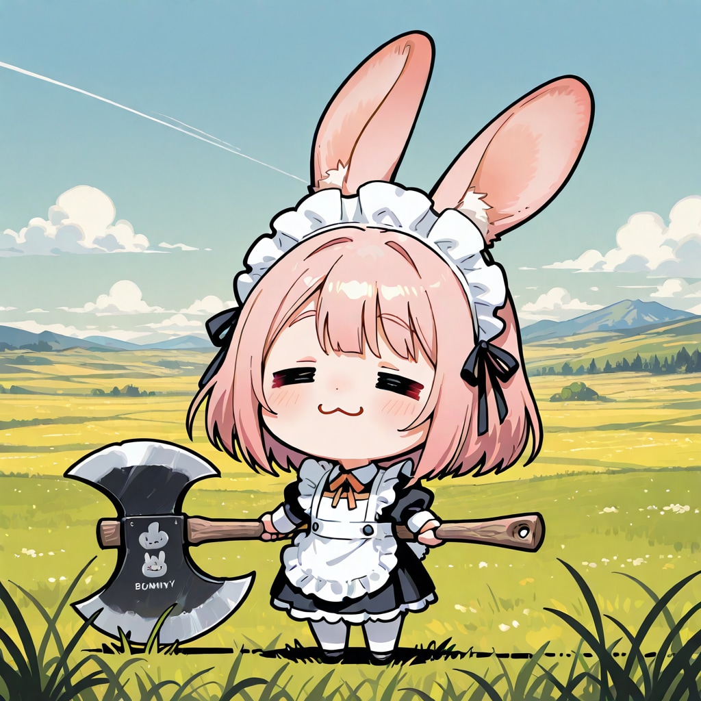 恐怖のボーバルメイドバニー | の人気AIイラスト・グラビア