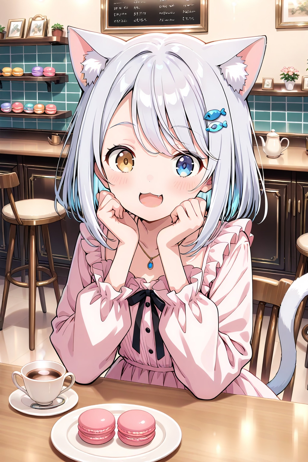 ネコ娘のヒメちゃん🐈✨３１ | の人気AIイラスト・グラビア