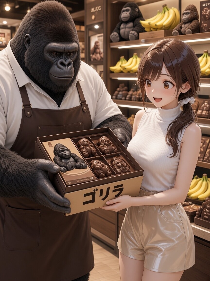 ゴディバのチョコ買ってきて | の人気AIイラスト・グラビア