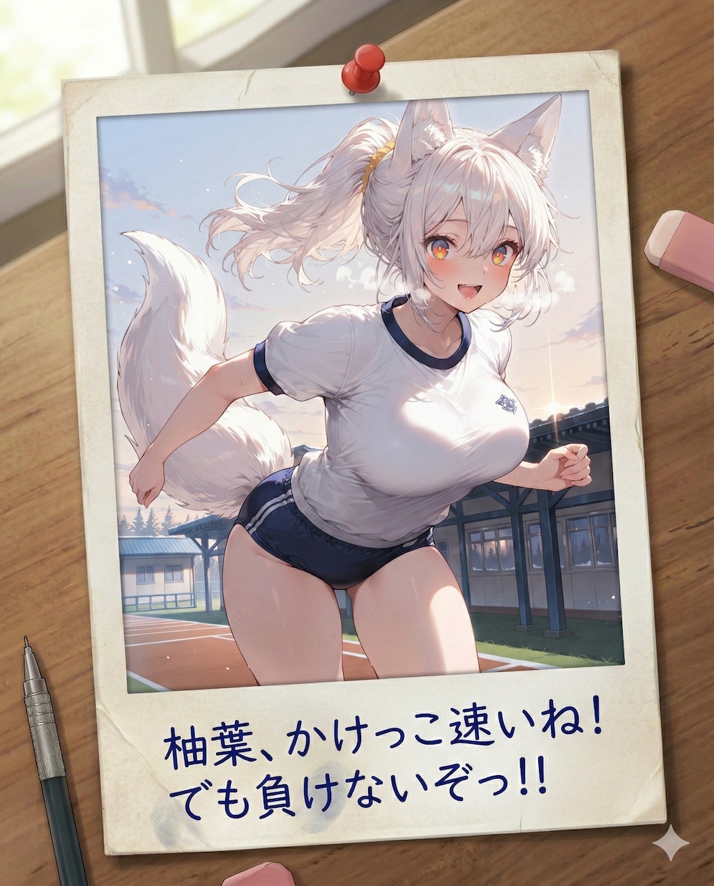 友達みんなブルマ計画 ~ 黒髪ボブのブルマ娘９７ ~