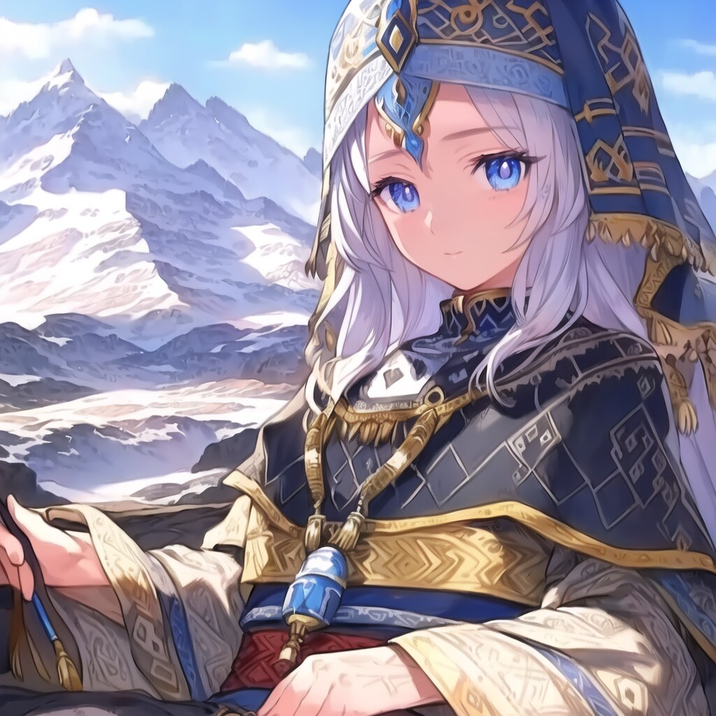 山岳地の遊牧民