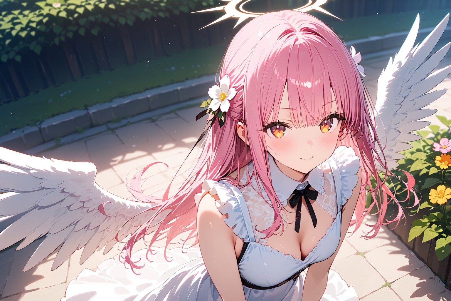 天使さん頑張ります（HALO） | の人気AIイラスト・グラビア