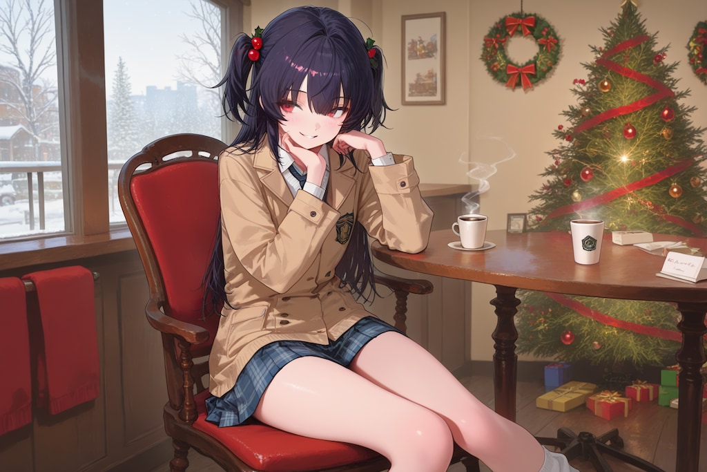 制服120　雪ノ日と珈琲