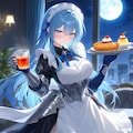 アーマーメイドのラピスさん(PixAI版) 2枚目
