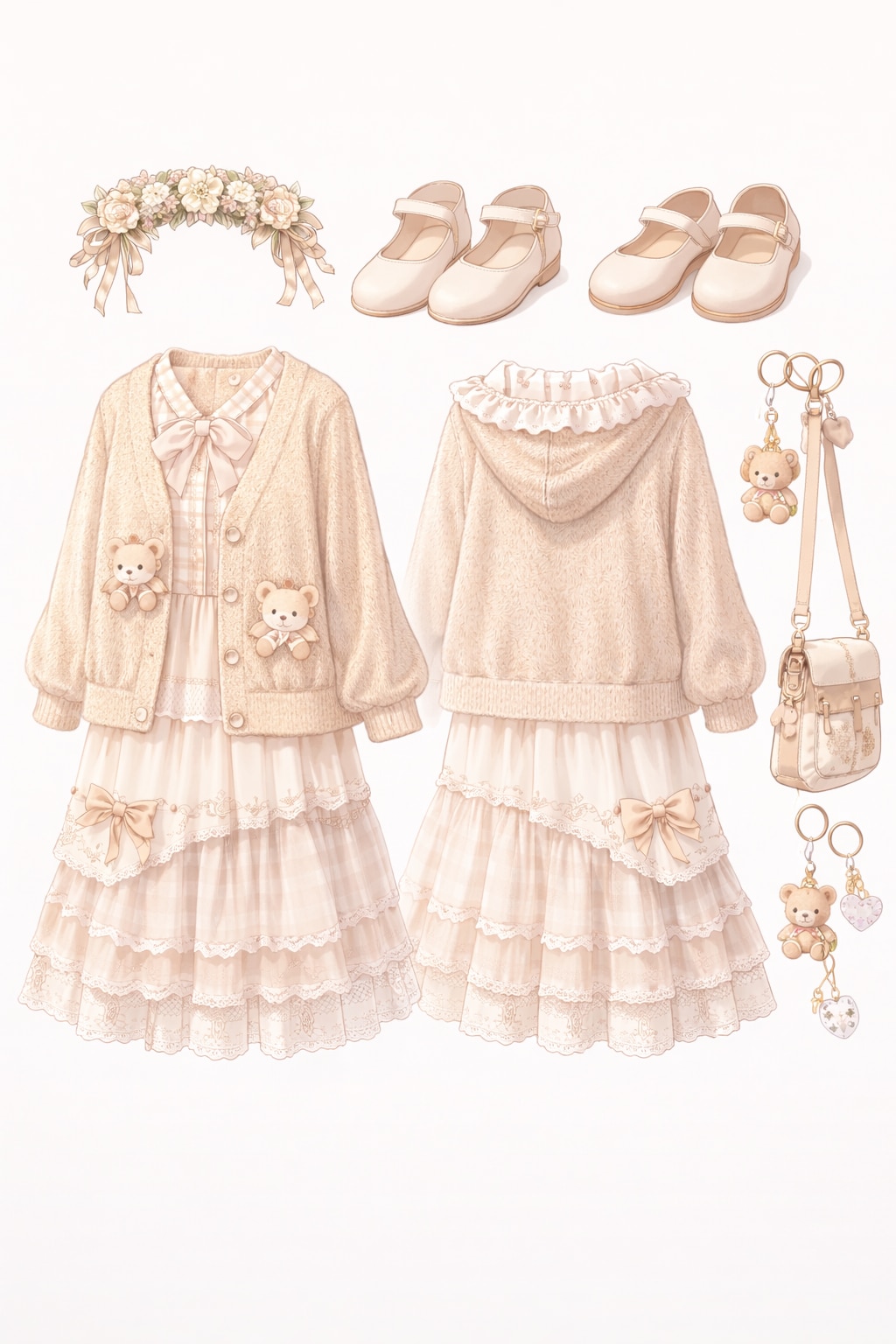 光の中で、春がほどける。