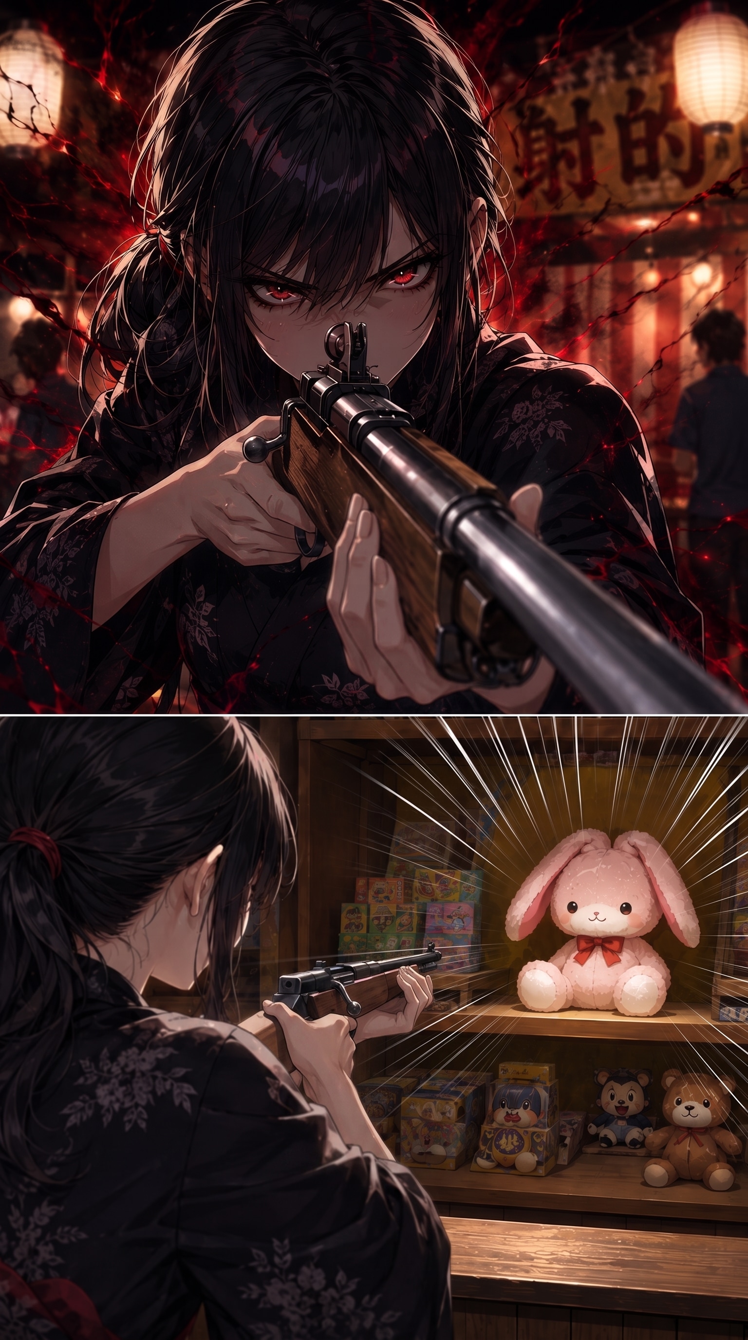 射的