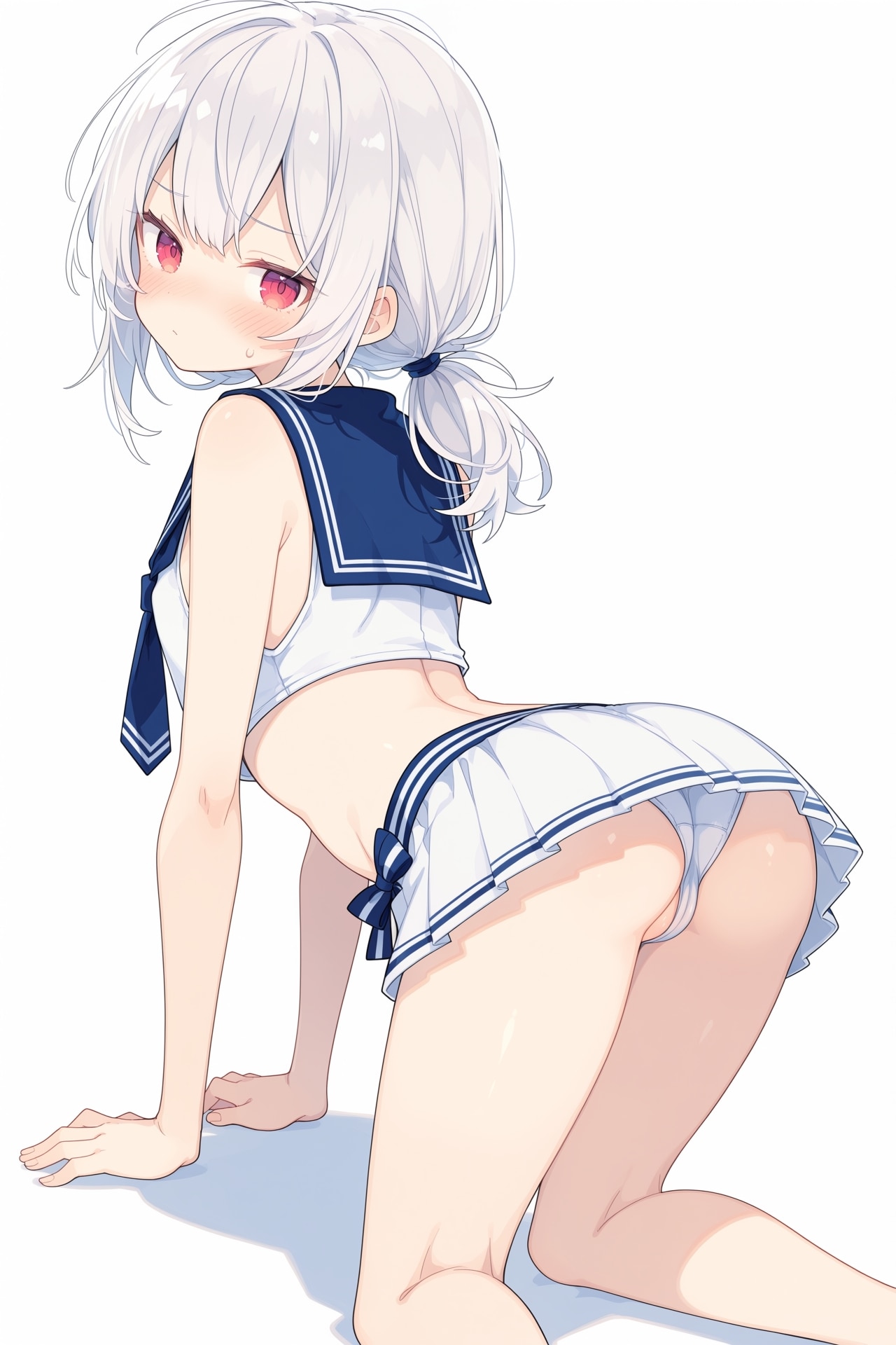 四つん這い