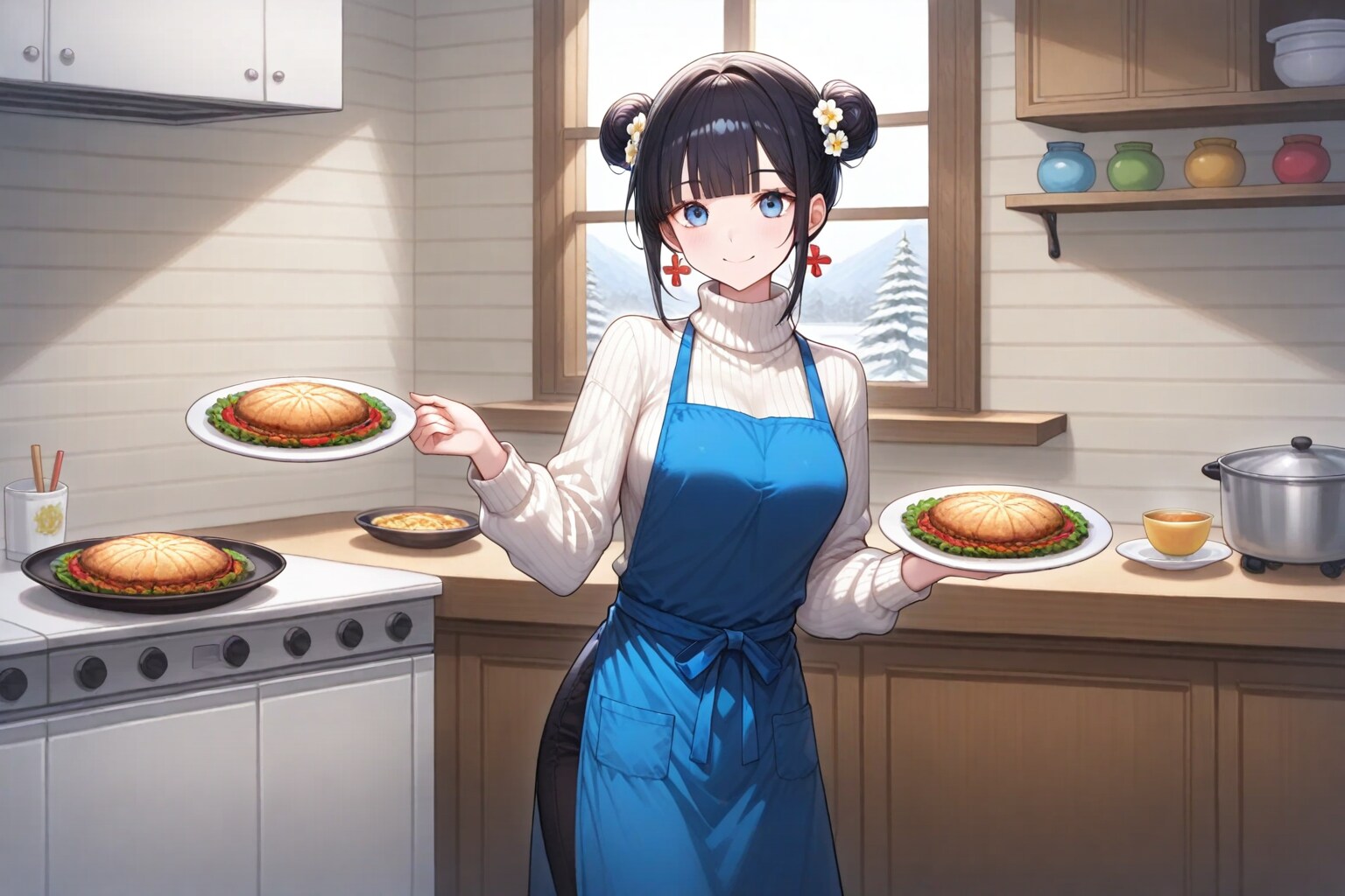 ランチなおだんごちゃん🍡✨ | の人気AIイラスト・グラビア