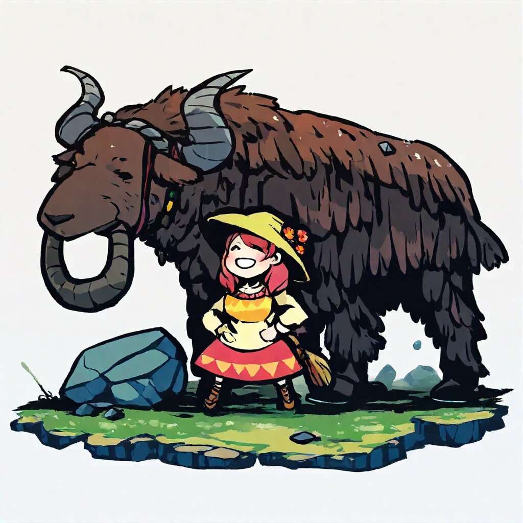 大きなウシさん