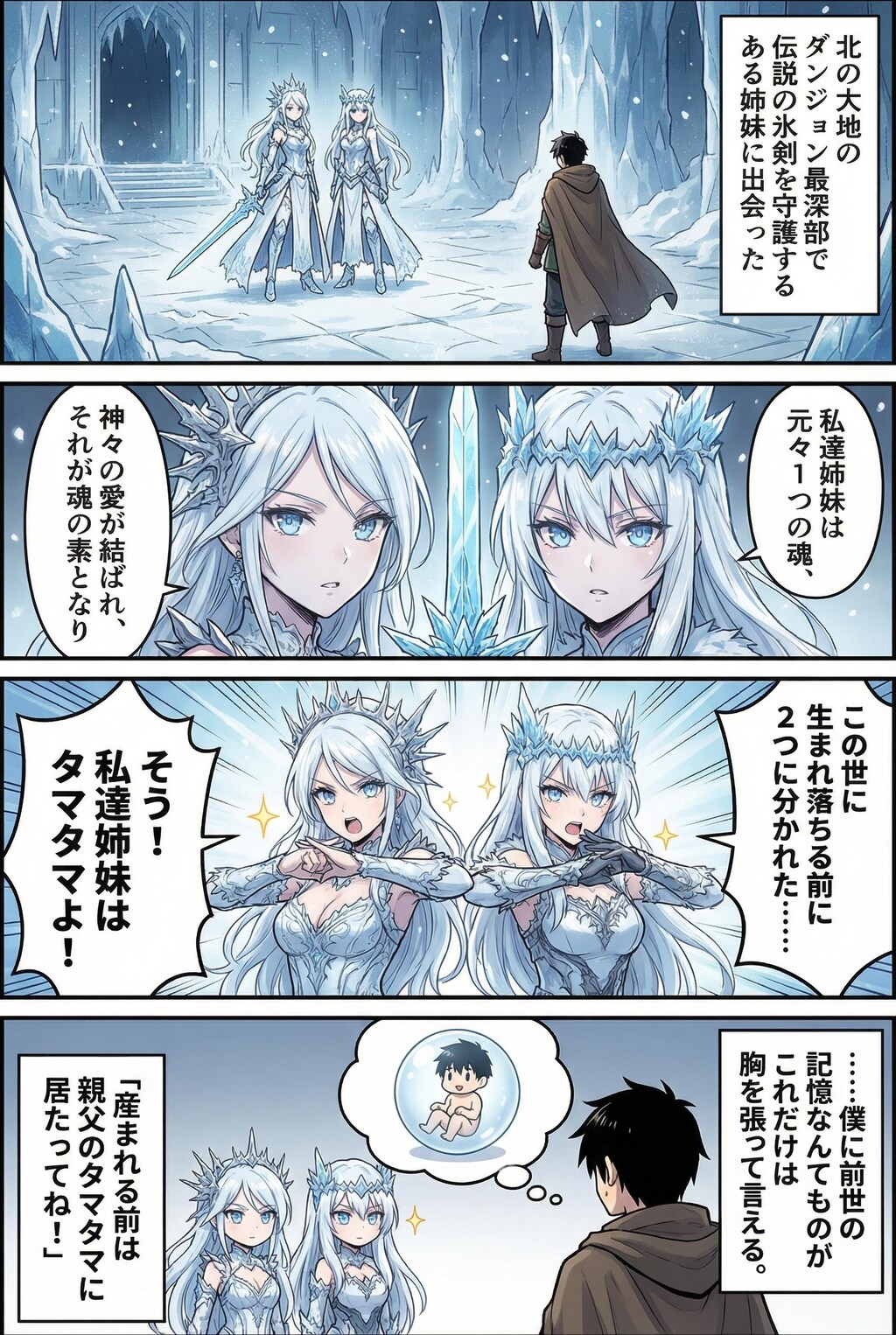 絆の氷剣