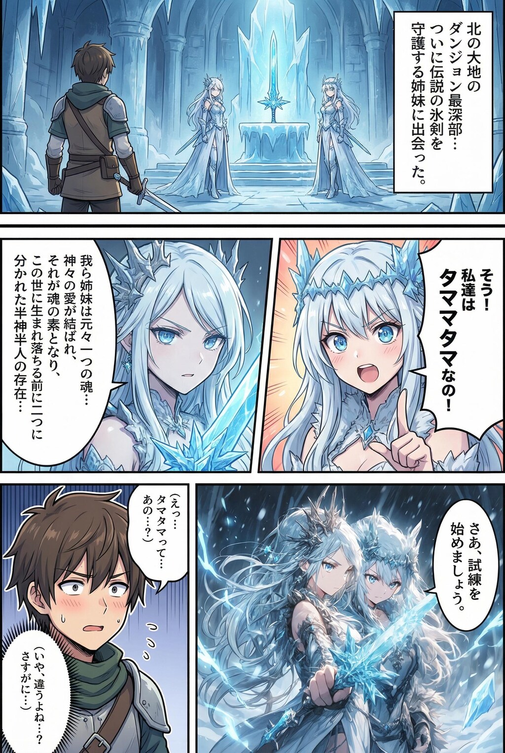 絆の氷剣