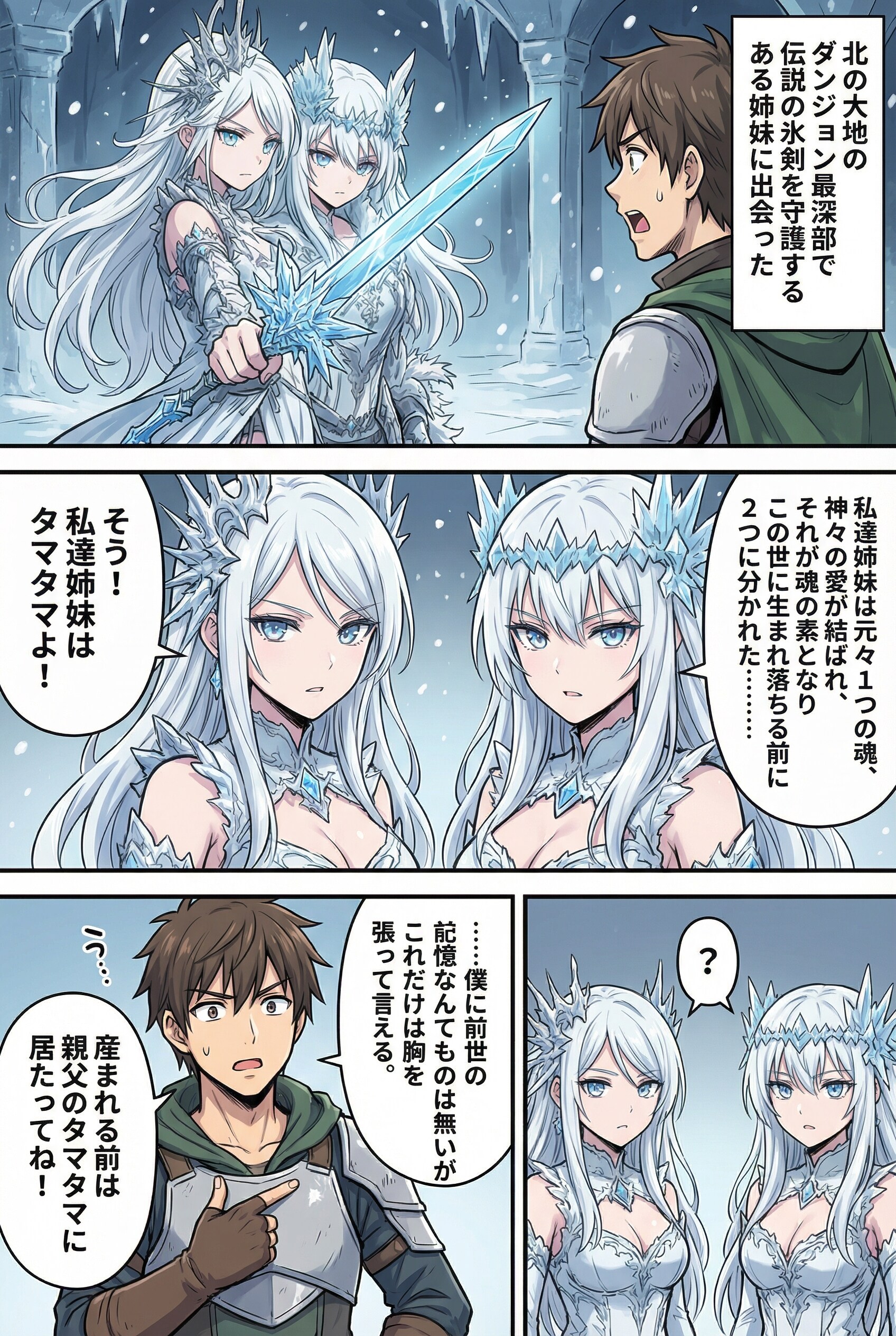 絆の氷剣