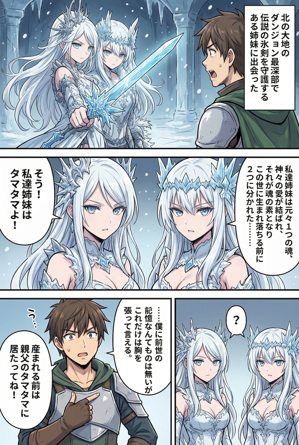 絆の氷剣