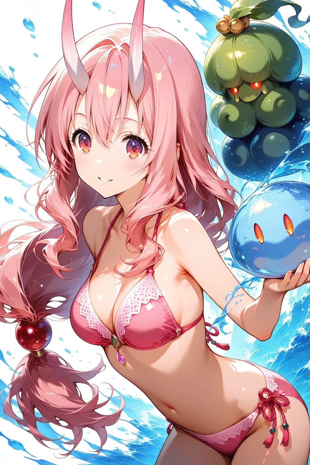 ちち生で水着朱菜