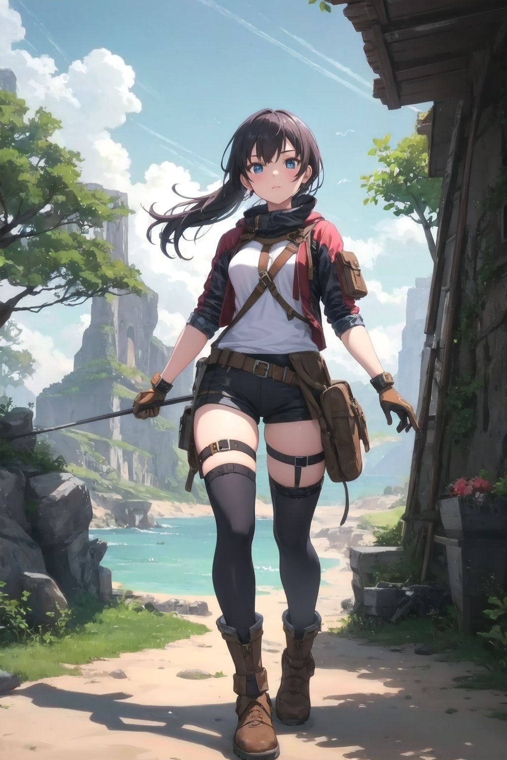 美少女冒険者 | の人気AIイラスト・グラビア