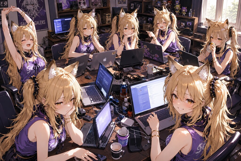 ミラ様を生成したくなりました