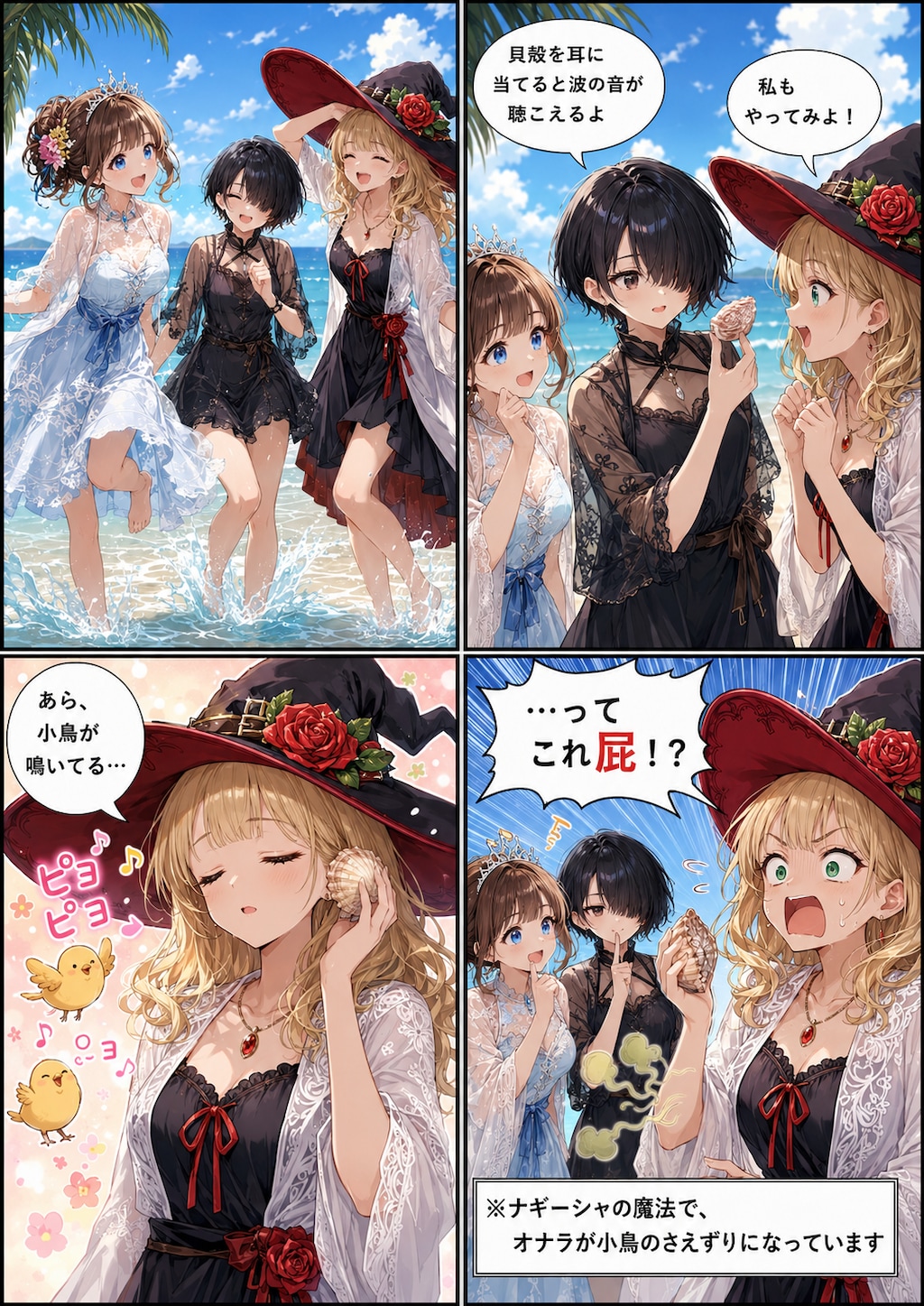 リゾートでテカる騎士　他