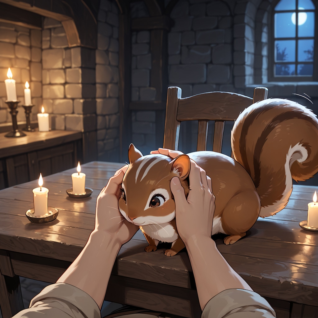 リス君と動物にだけ見える作者