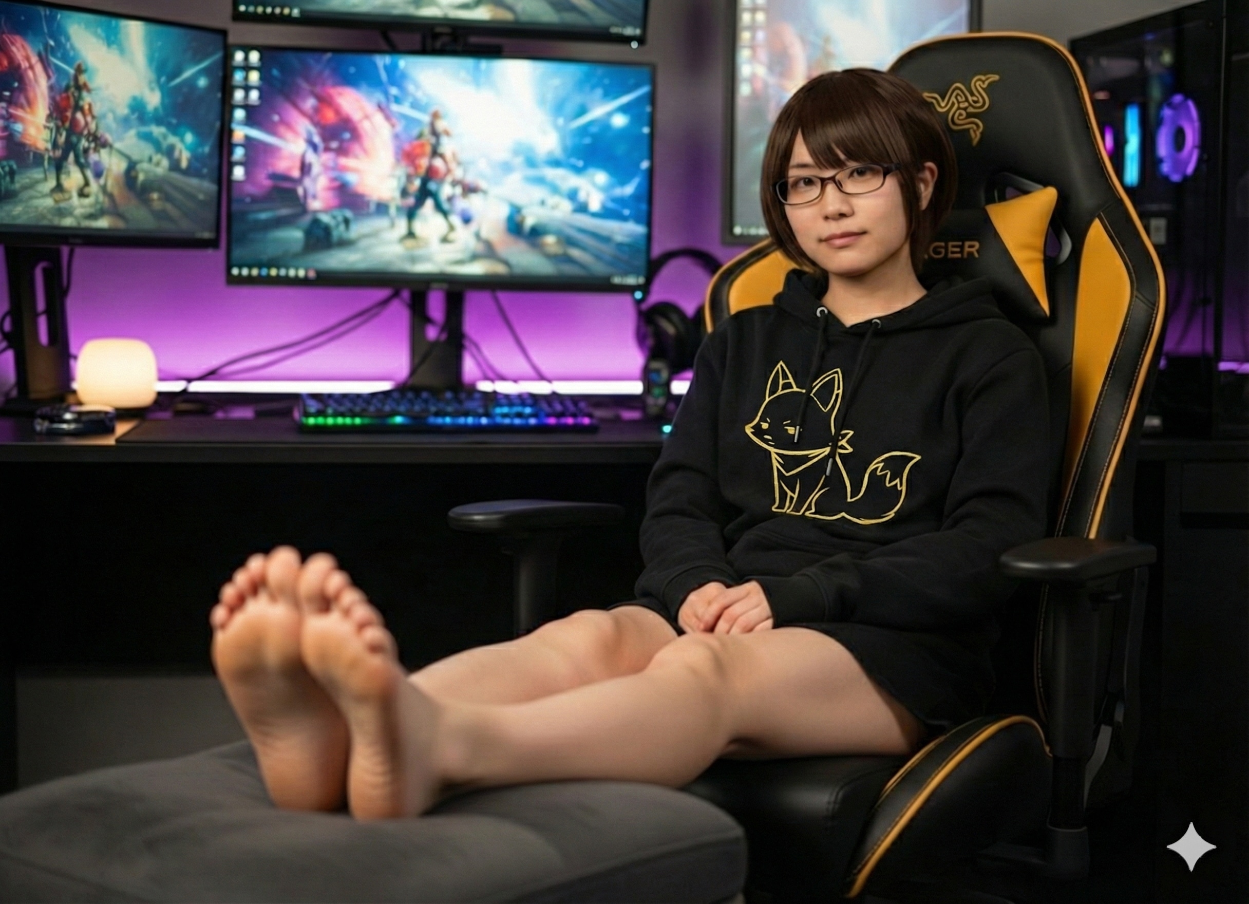 ゲーミングベッド | の人気AIイラスト・グラビア