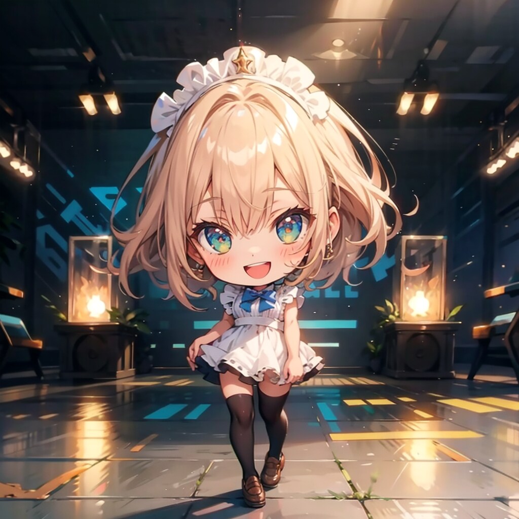 ライブステージのちびキャラメイドさん Y206