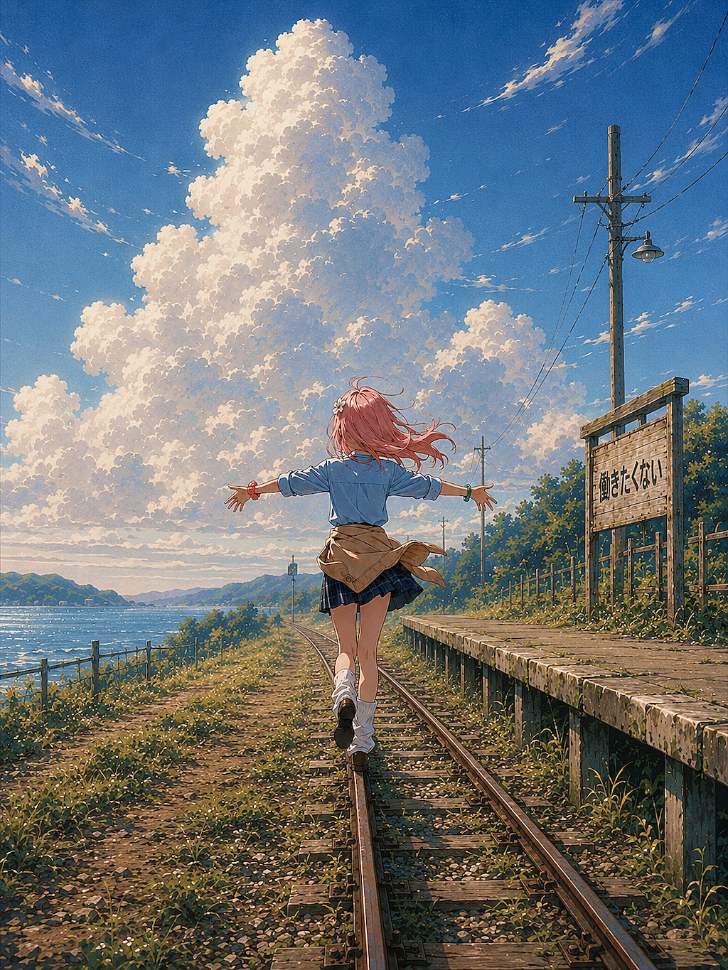 遠く、どこまでも。